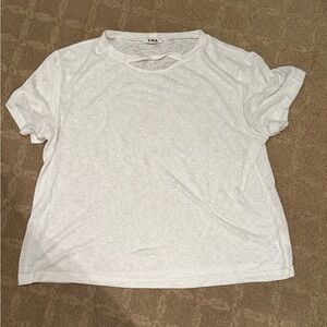 LNA White Short Sleeve Tee